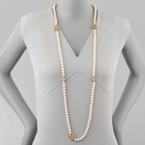 Tory Burch pearl necklace